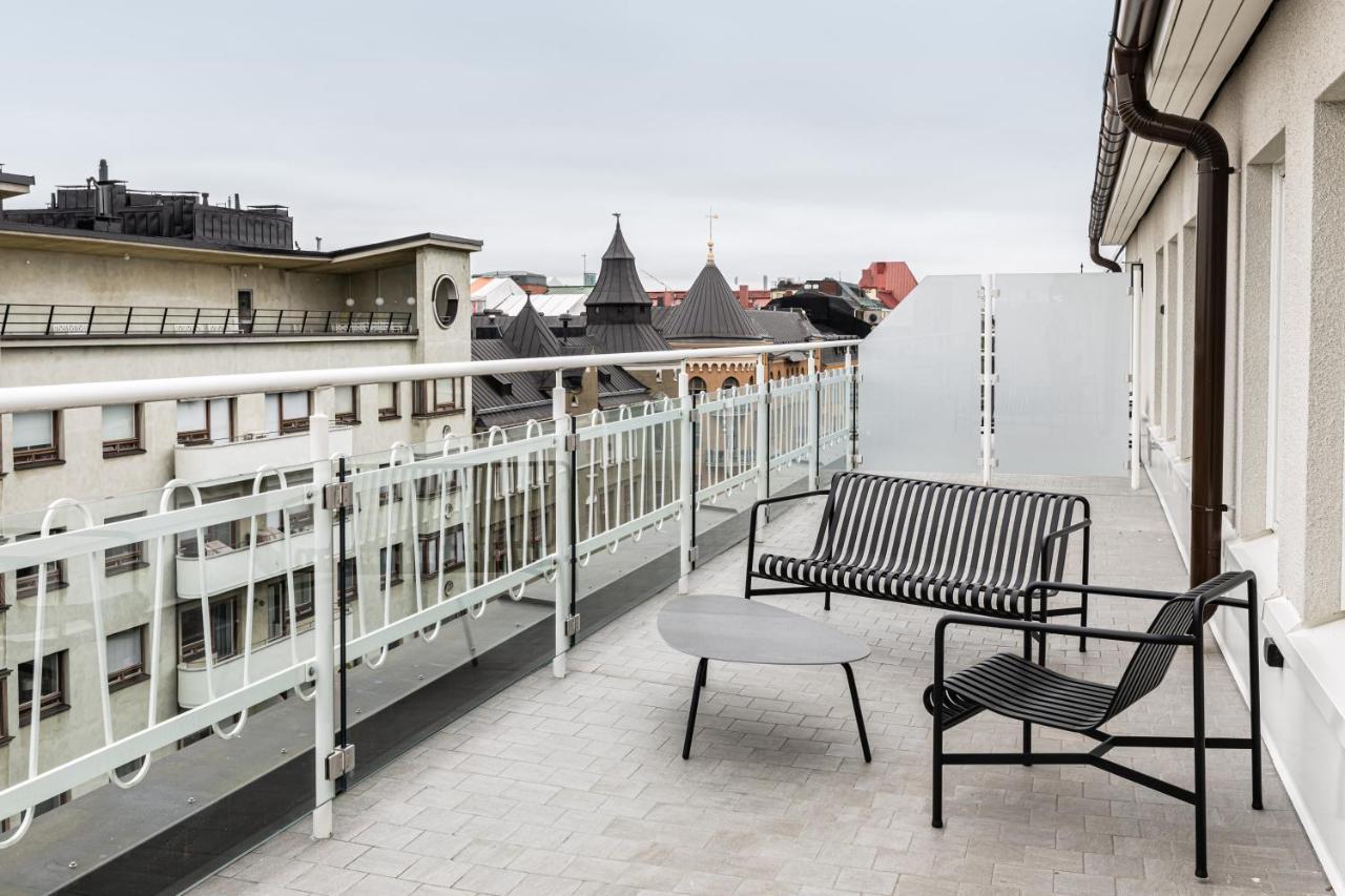 Lapland Hotels Bulevardi Helsinki Luaran gambar A balcony
